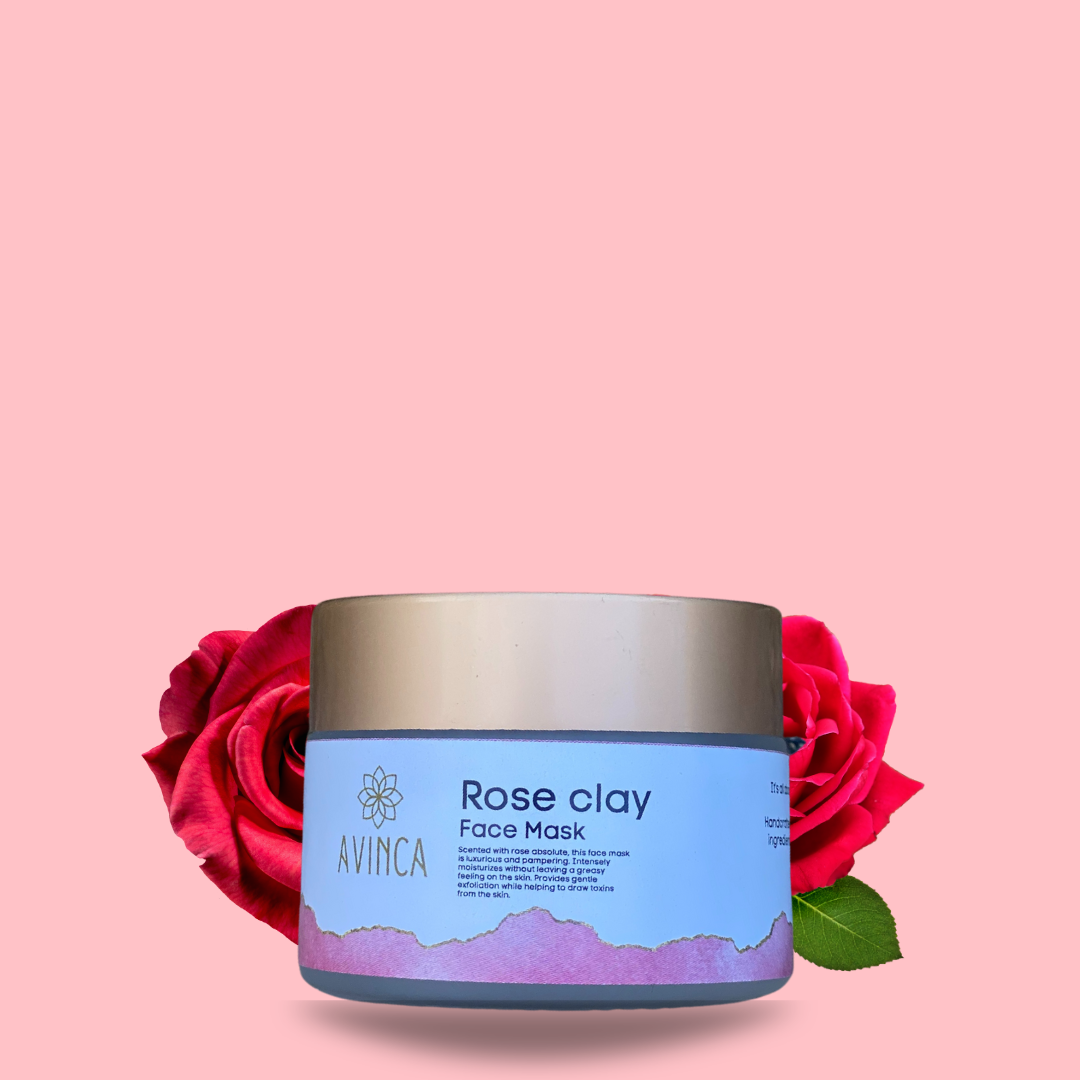 Rose Clay Face Pack – Avinca